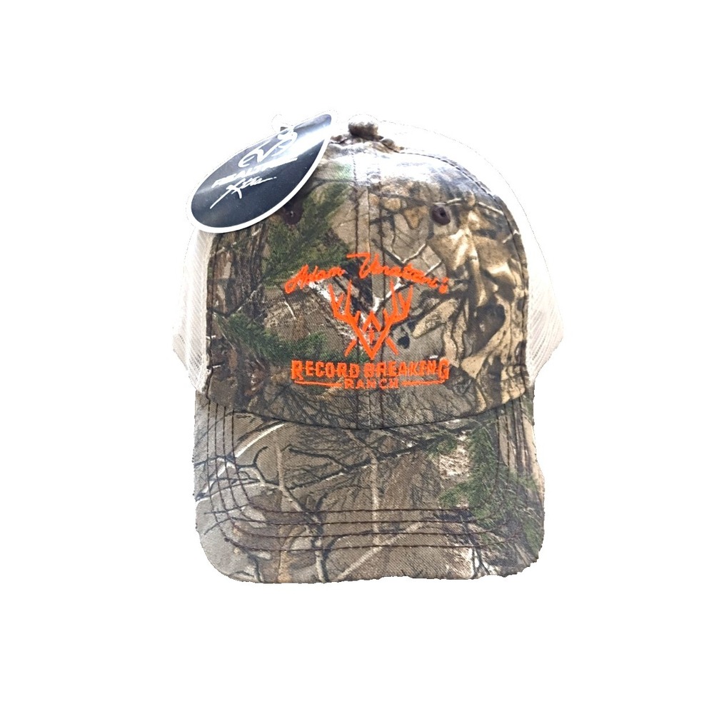 Adam Vinatieri Record Breaking Ranch Realtree Camo Trucker Hat